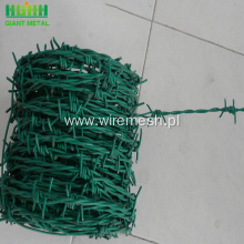 Low Price PVC Coated Barbed Wire Fence Design